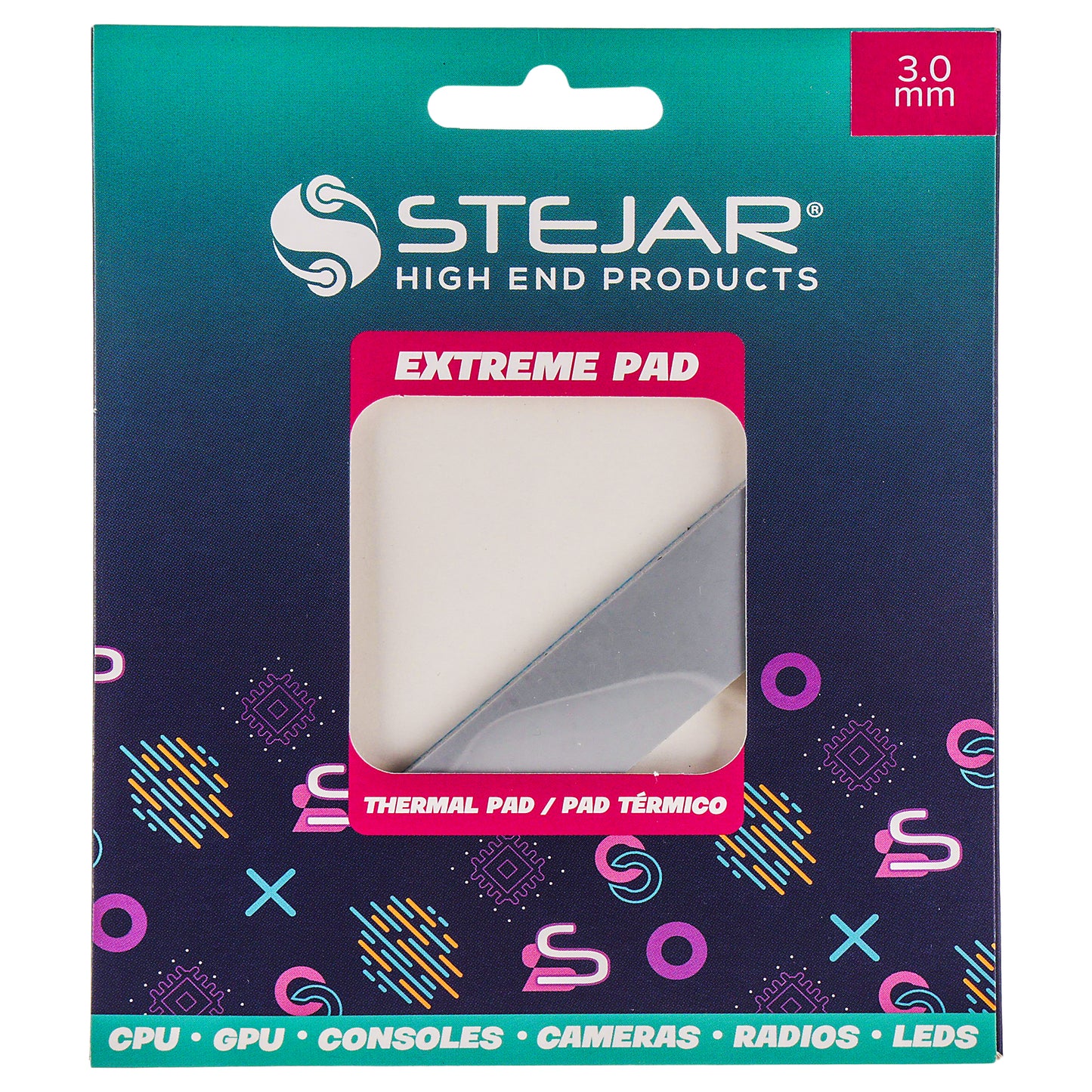 STEJAR THERMAL PAD 120X20X3.0MM 12.8 W/MK EXTREME ALTO RENDIMIENTO