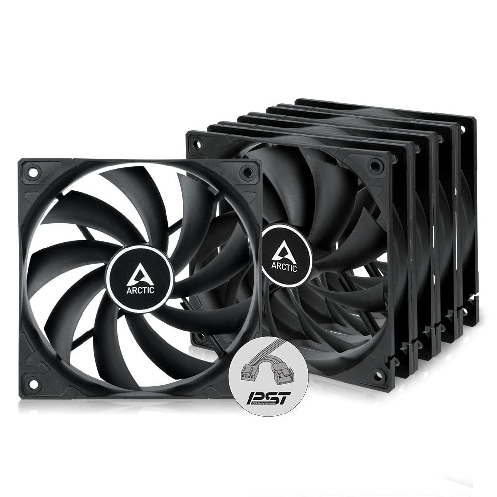 Arctic - Ventilador Bionix F12 PWM PST (Black) - 5 PACK