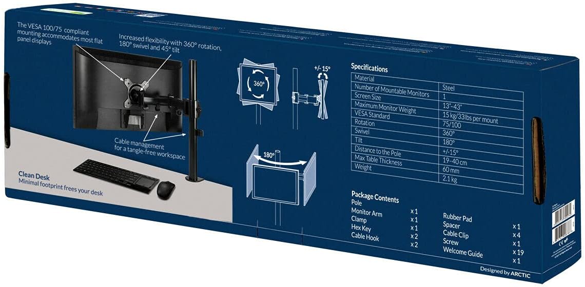 Arctic - Soporte TV Z1 Basic