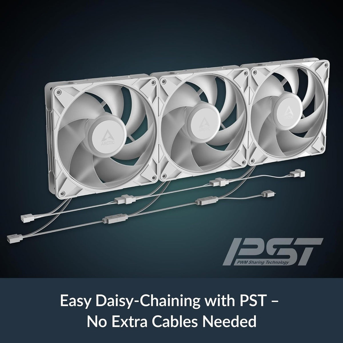 Arctic P14 PRO A-RGB (White) (3-Pack) · Ventilador 140 mm