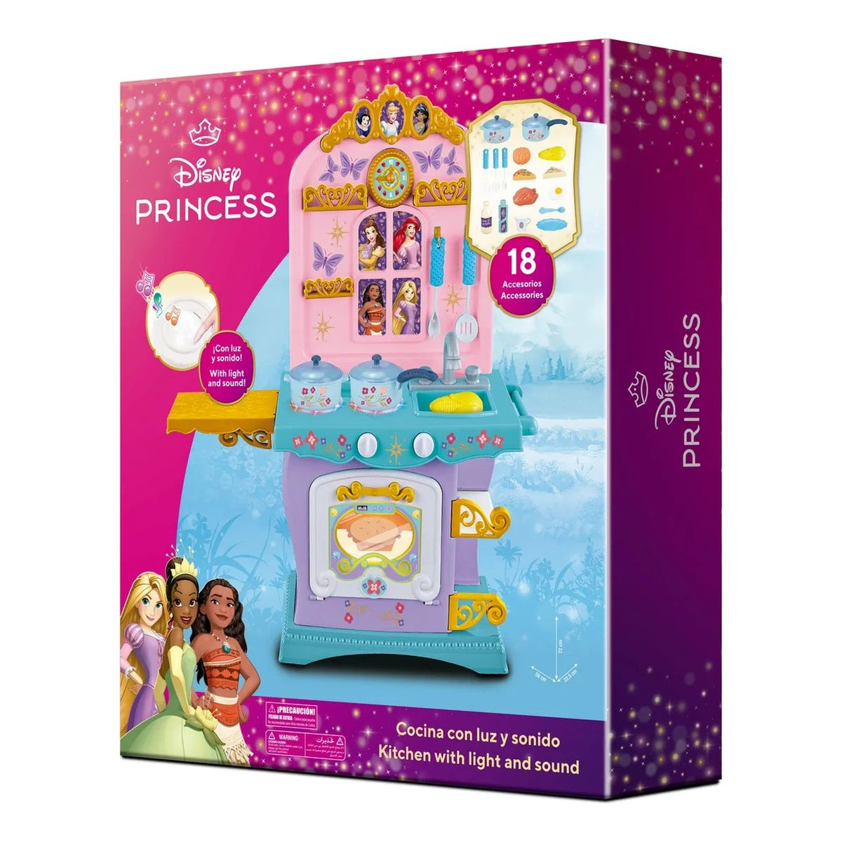 Cocina de Juguete Disney Princesas · con Luz y Sonido