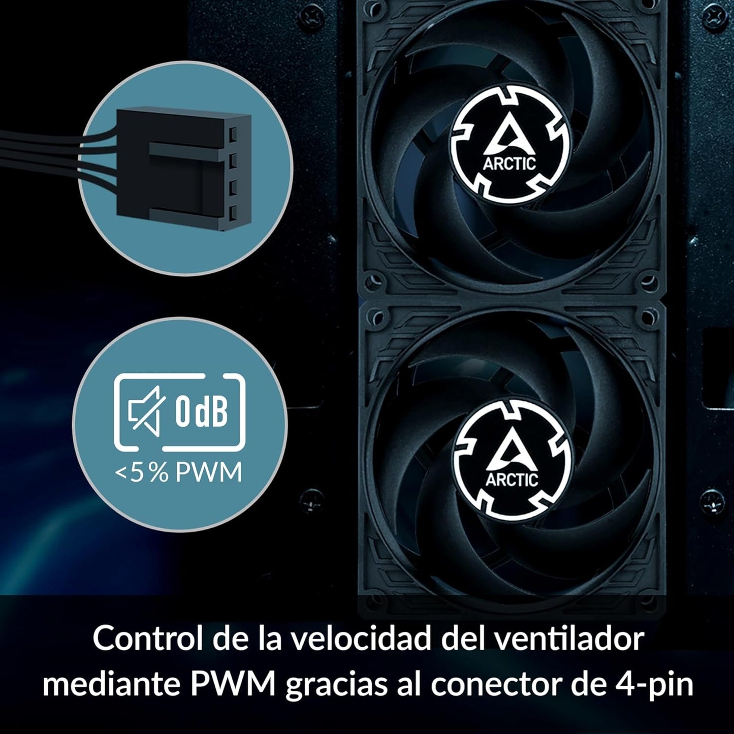Arctic - Ventilador Bionix P8 MAX PWM