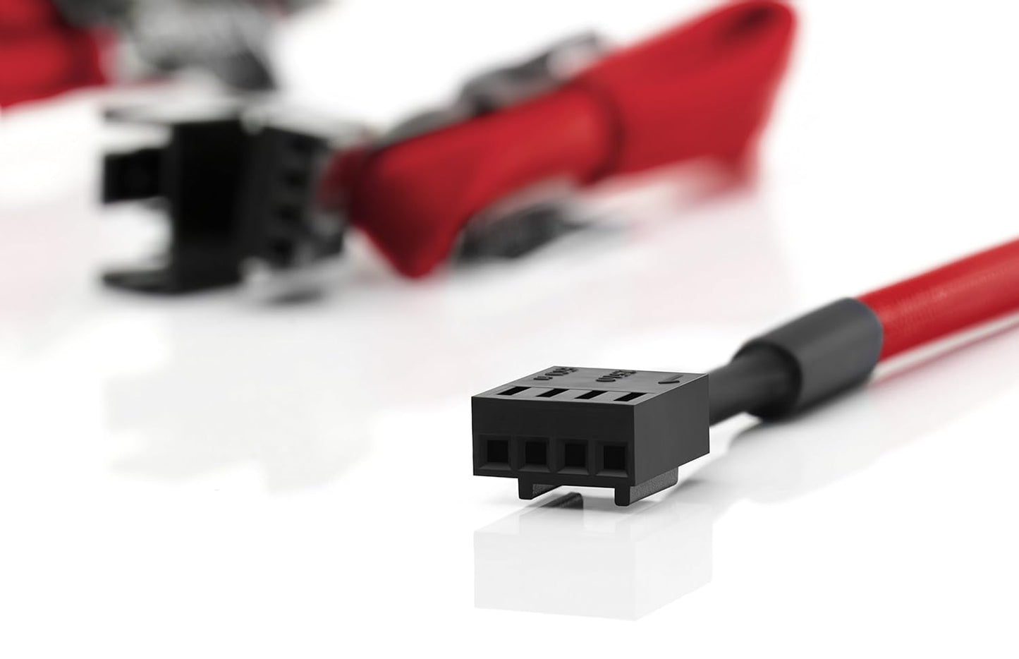 Noctua - 4 Cables de Extension Rojo NA-SEC1 CHROMAX.RED