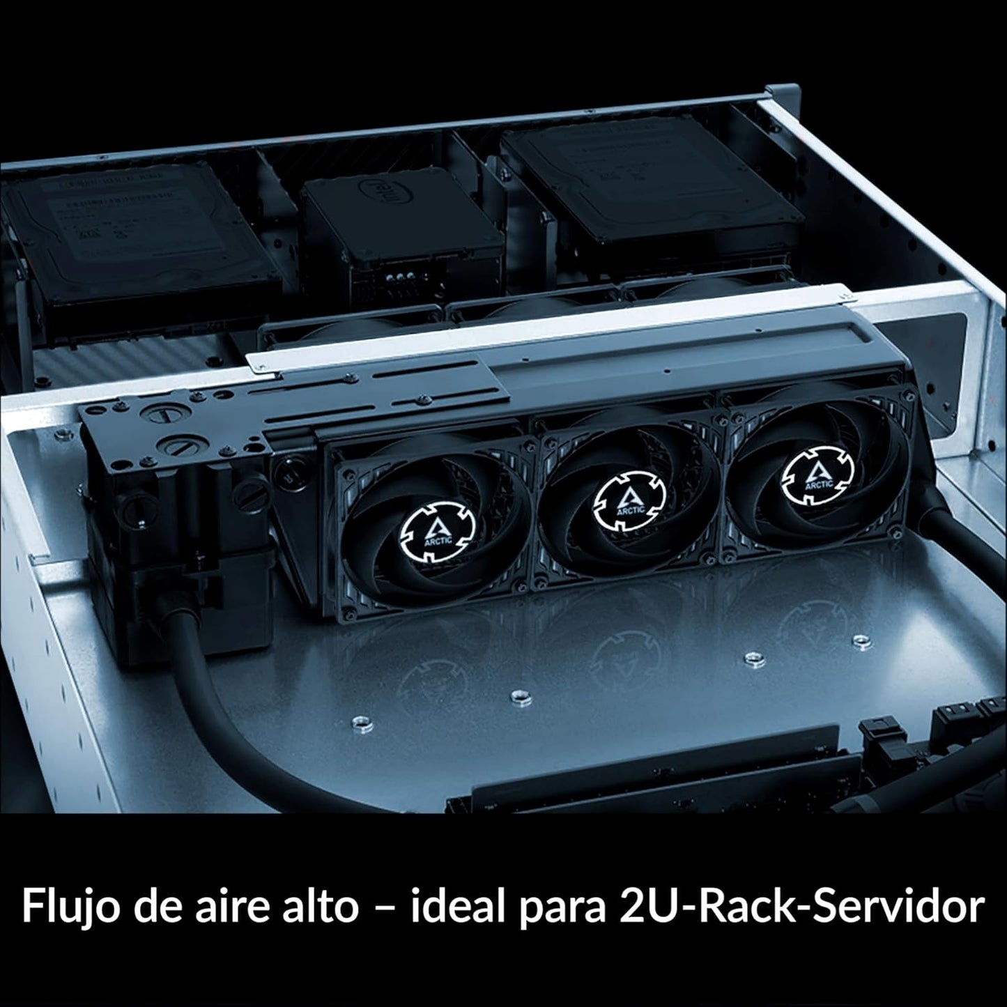 Arctic Ventilador P8 MAX PWM