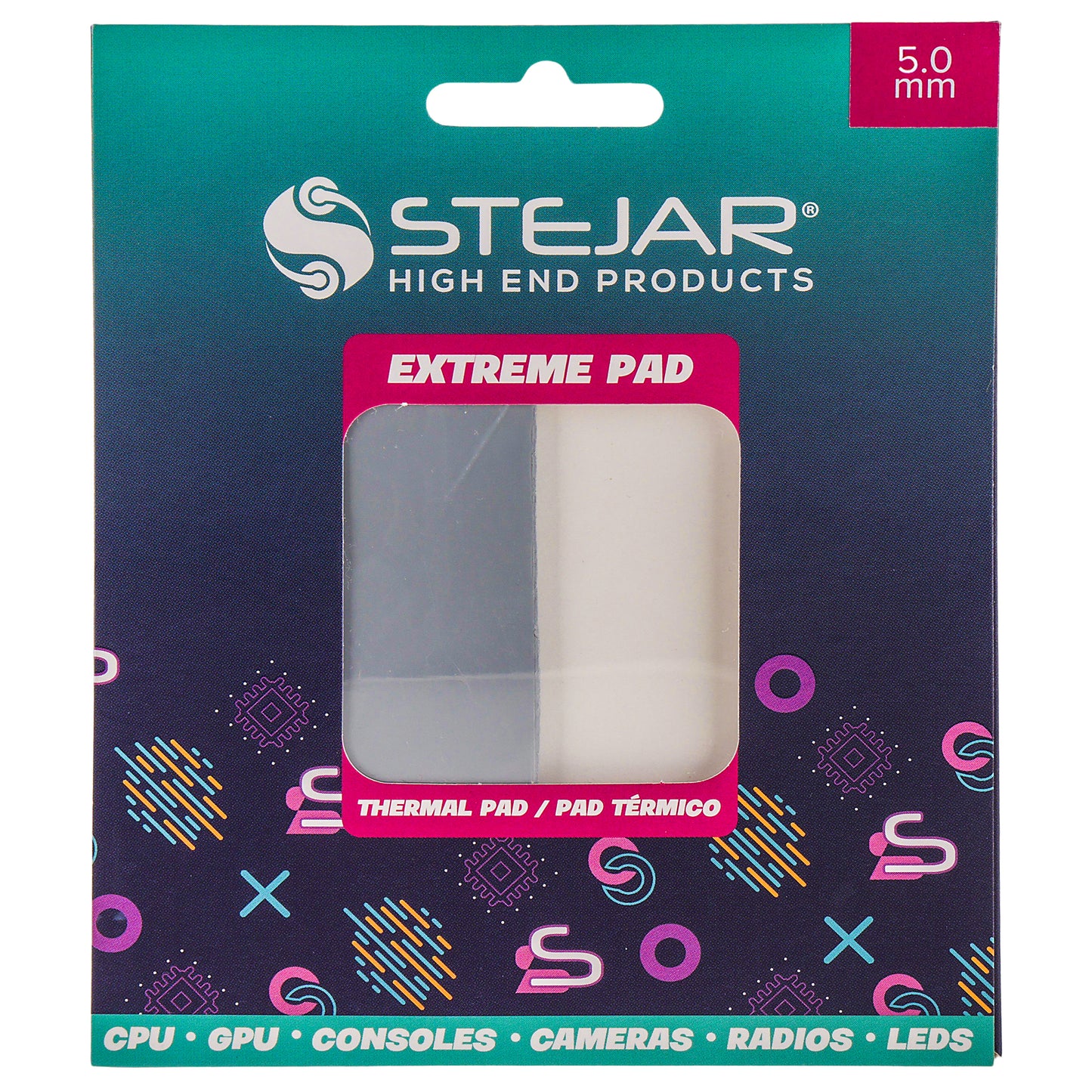 STEJAR THERMAL PAD 95X45X2.0MM 12.8 W/MK EXTREME ALTO RENDIMIENTO