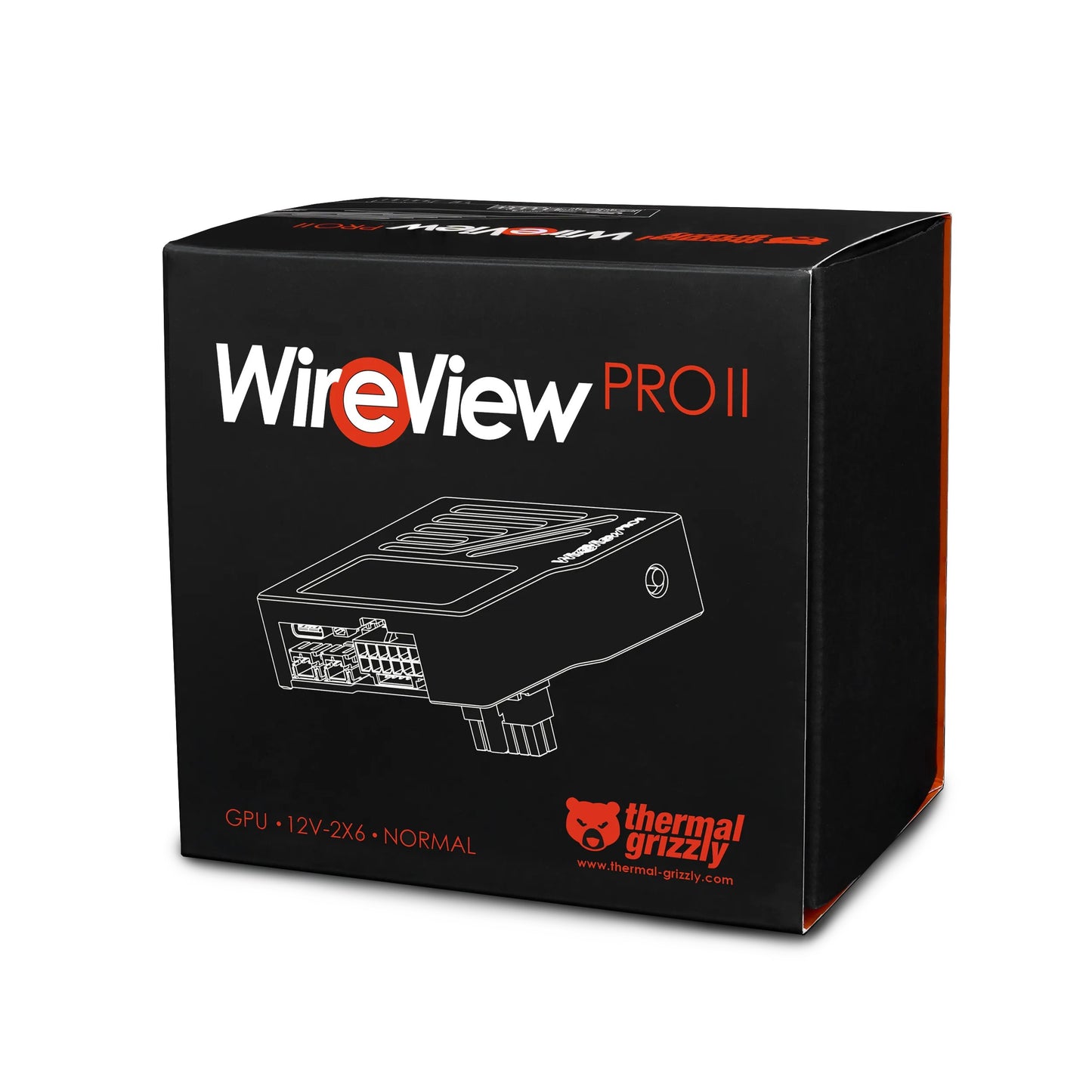 Thermal Grizzly WireView Pro II GPU 12V-2x6 Normal | Monitor de energía por pin con pantalla
