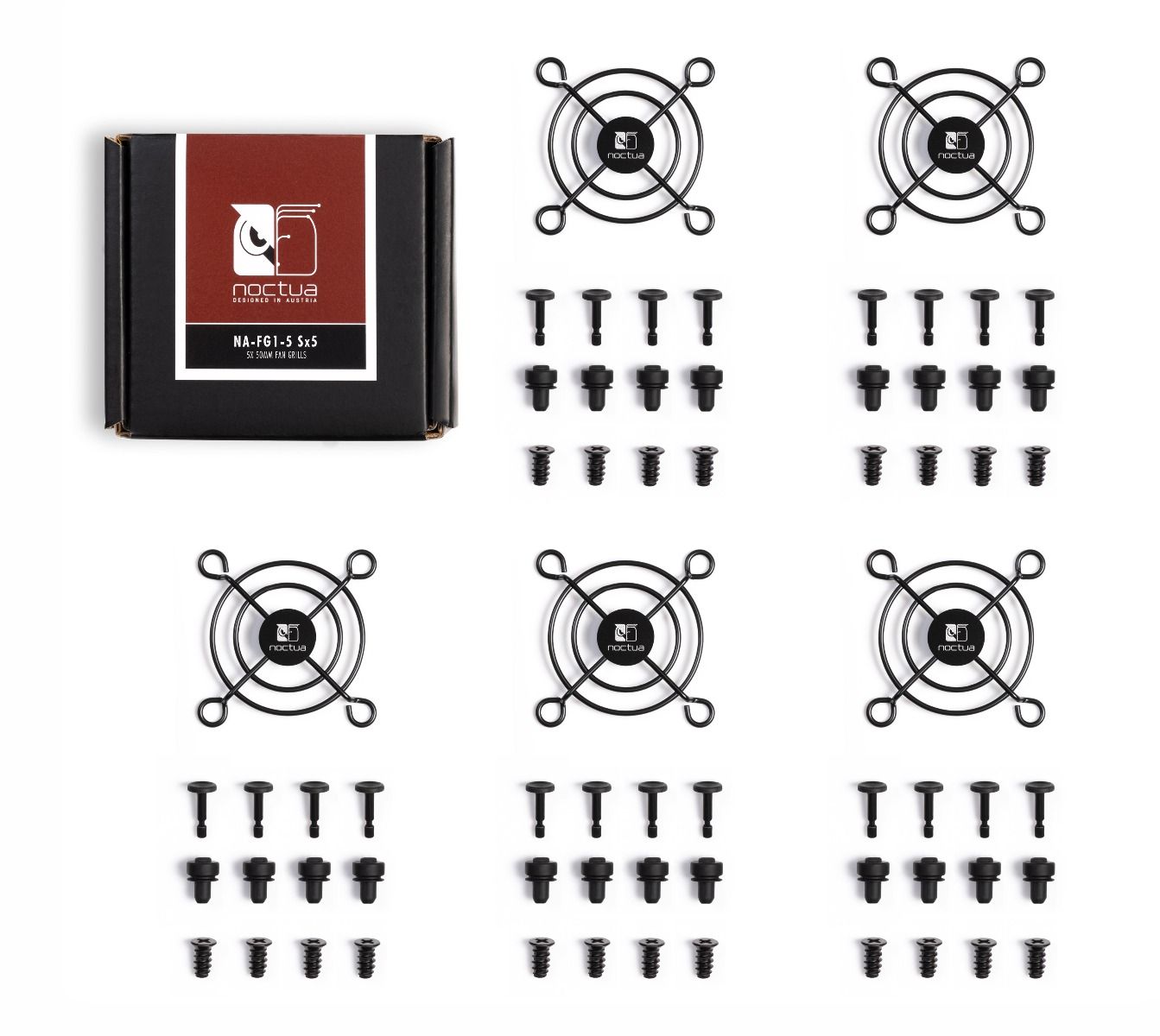 NOCTUA REJILLA PARA VENTILADOR NA-FG1-5 Sx2 50 mm