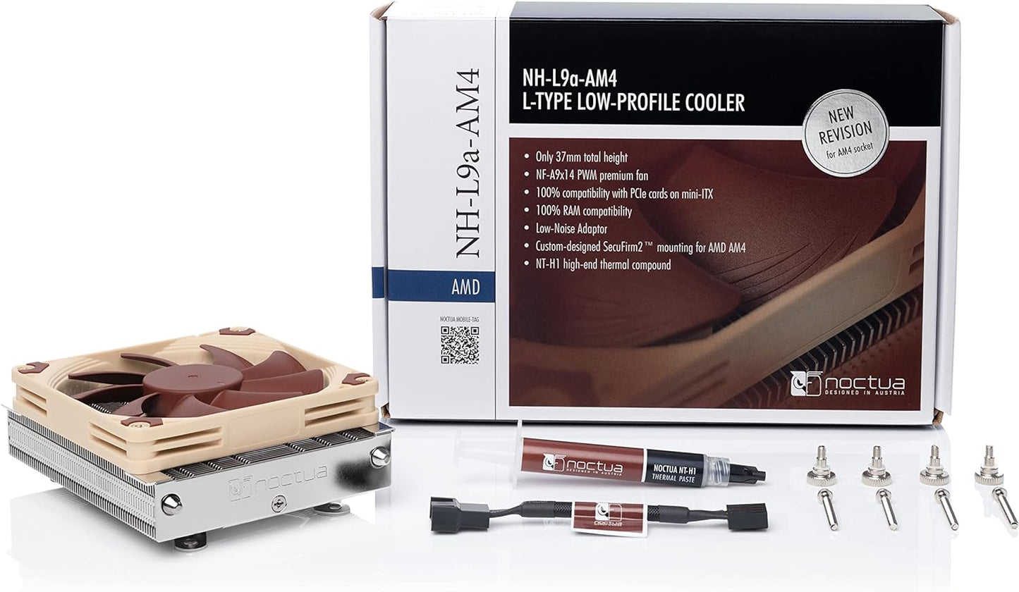 NOCTUA DISIPADOR DE AIRE NH-L9A-AM4