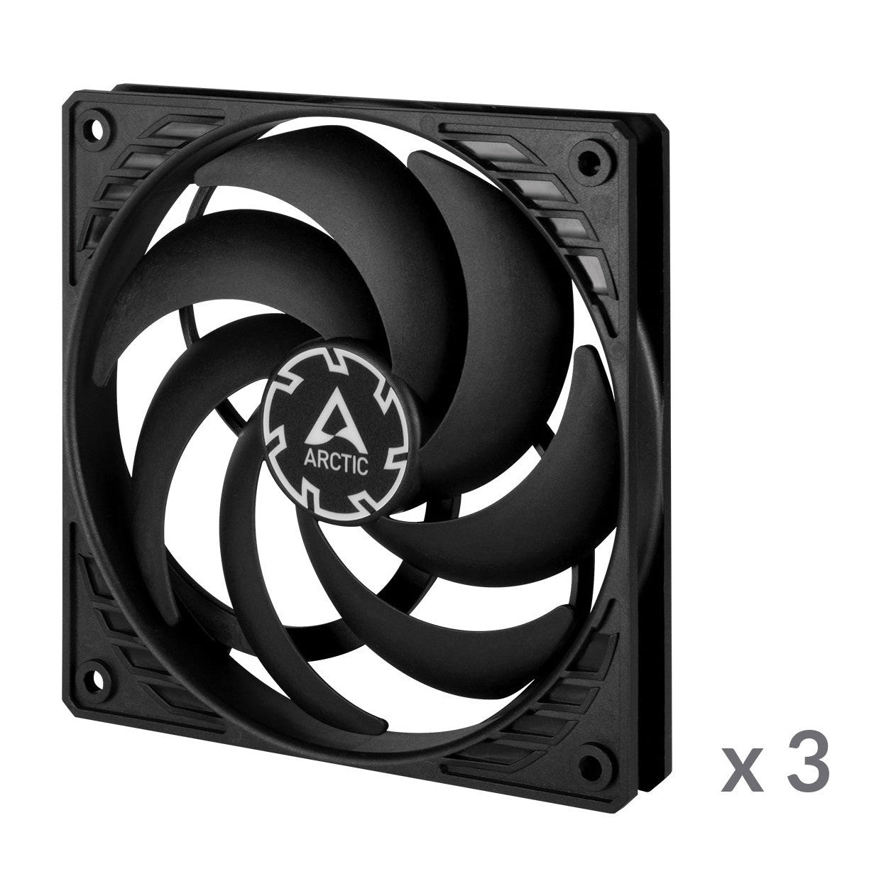 Arctic Ventilador P12 Slim PWM PST - 3 Pack