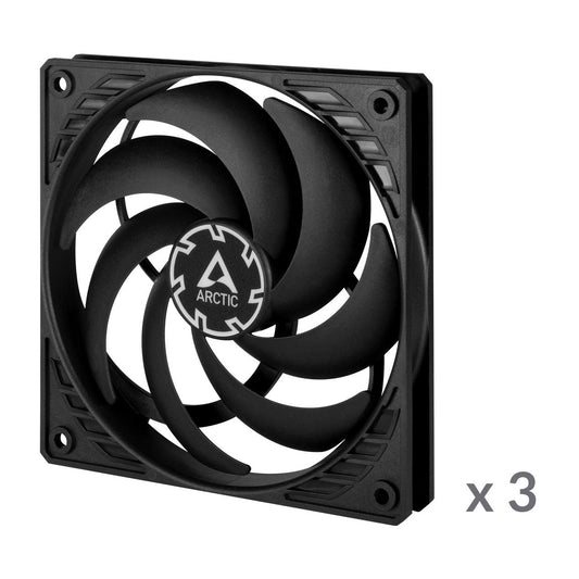 Arctic Ventilador P12 Slim PWM PST - 3 Pack