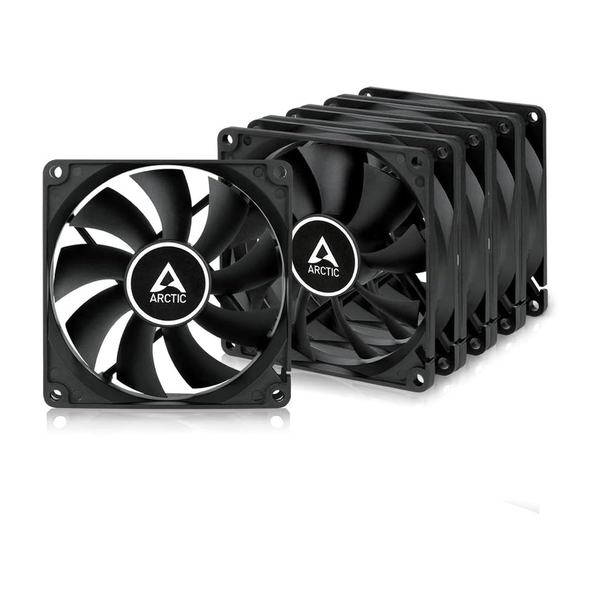 Arctic Ventilador F9 (Black) - 5 Pack