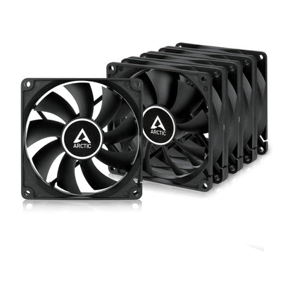 Arctic Ventilador F9 (Black) - 5 Pack