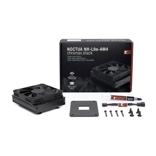 Noctua - Disipador de Aire NH-L9a-AM4 Chromax.Black