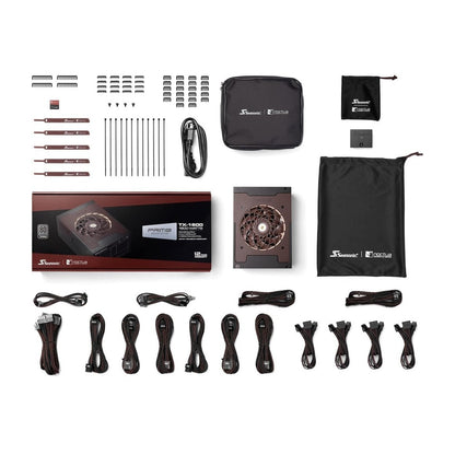 Fuente de Poder Seasonic Prime Tx-1600 Noctua Edition · 1600 w