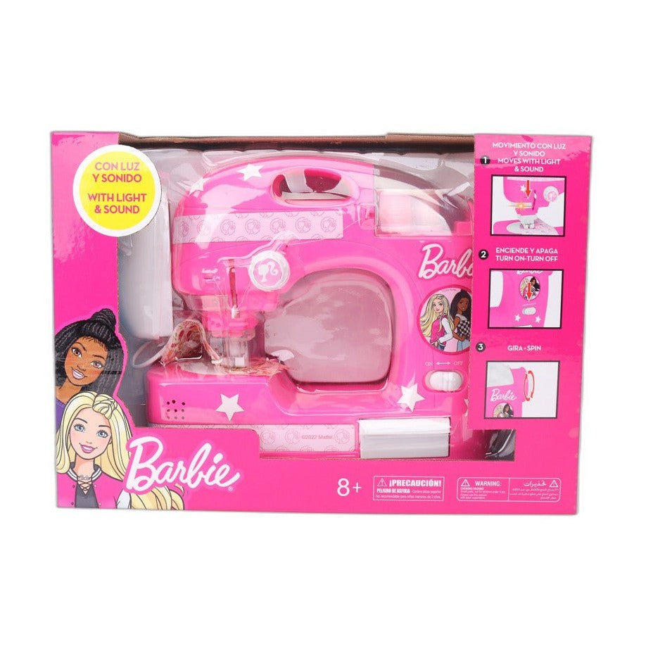 Barbie Máquina de Coser de Juguete · con Luz y Sonido