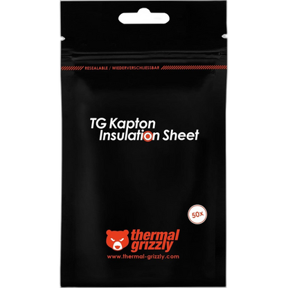 Thermal Grizzly Kapton Insulation Sheet · Hoja Aislante