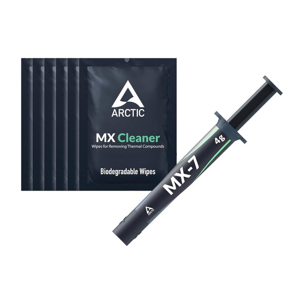 Arctic MX-7 · Pasta Térmica (4 g) + 6 Toallitas MX Cleaner