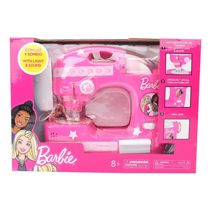Barbie Máquina de Coser de Juguete · con Luz y Sonido