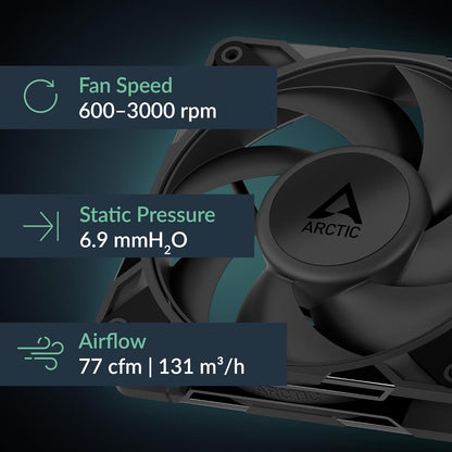Arctic P12 PRO PST (5-Pack) · Ventilador 120 mm