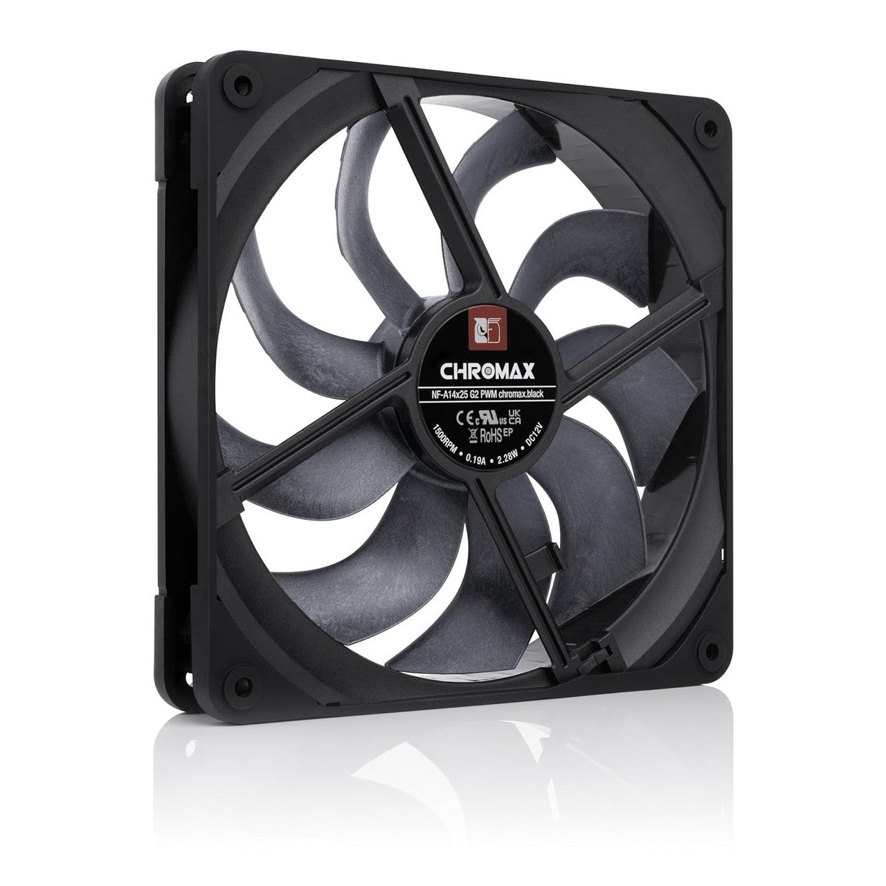 Noctua NF-A14x25 G2 PWM CH.BK · Ventilador 140 mm