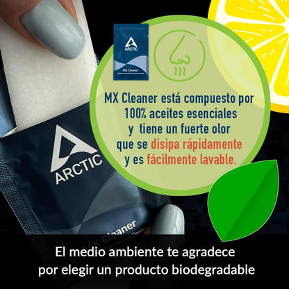 Arctic Pasta Térmica MX-6 4G con 6 Toallitas Limpiadoras