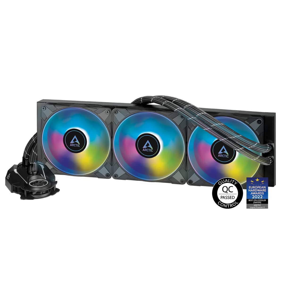 Arctic - Disipador Liquido Liquid Freezer II - 420 A-RGB Black