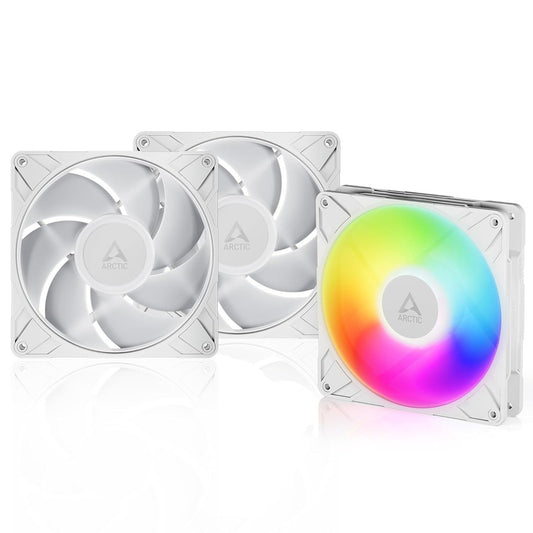 Arctic P14 PRO A-RGB (White) (3-Pack) · Ventilador 140 mm