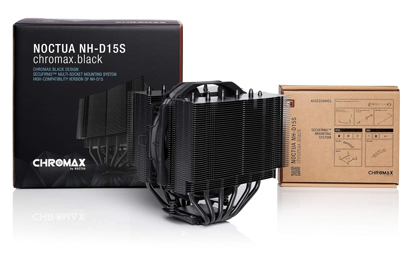 Noctua - Disipador De Aire NH-D15S CHROMAX.BLACK