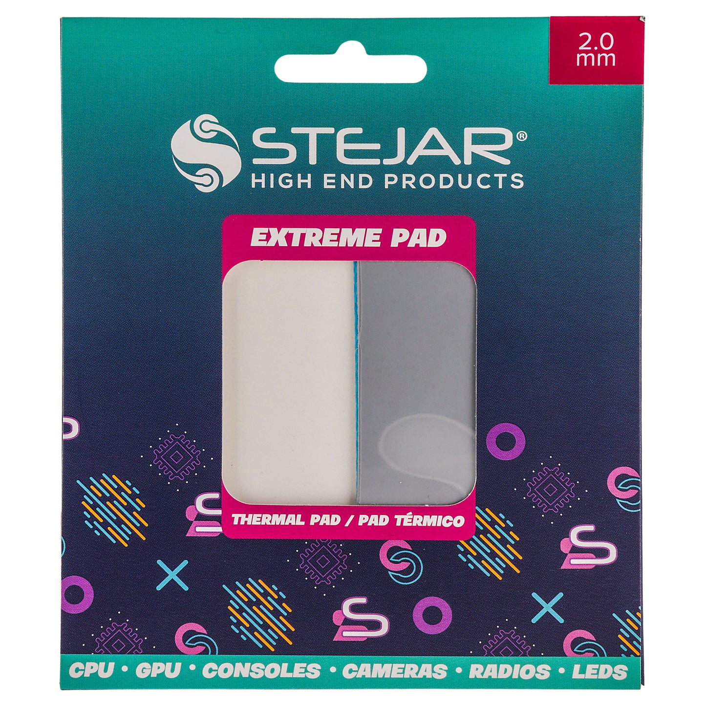 Stejar - Thermal Pad 95x45 12.8 W/MK Extreme Alto Rendimiento