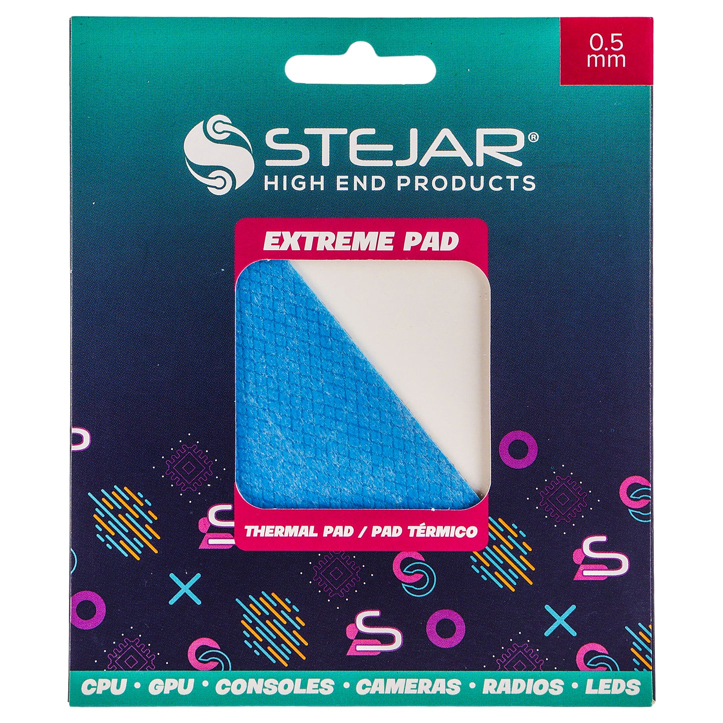 Stejar - Thermal Pad 95x45 12.8 W/MK Extreme Alto Rendimiento