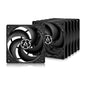 Arctic Ventilador P12 MAX (Black) PWM - 5 Pack