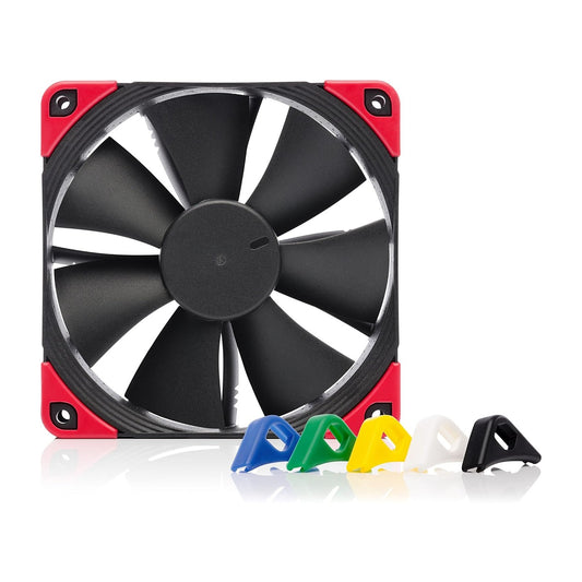Noctua - Ventilador NF-F12 PWM CHROMAX.BLACK.SWAP