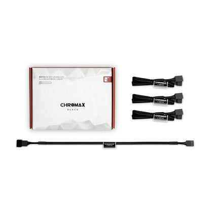 Noctua 4 Cables de Extensión NA-SEC1 CH.BK