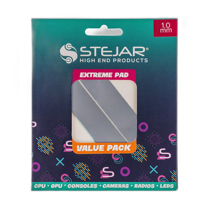 Stejar Thermal PAD 120X20X3.0MM 12.8 W/MK Extreme Alto Rendimiento Value Pack