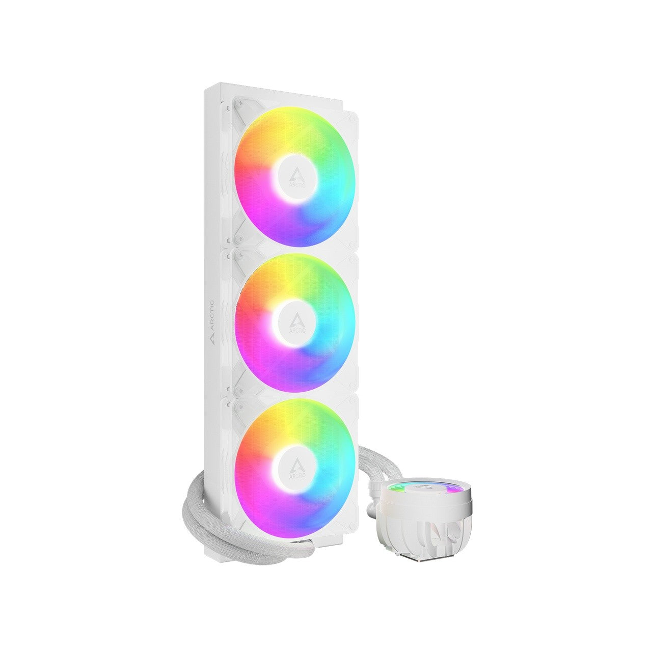 Arctic Liquid Freezer III PRO 420 A-RGB (White) · Enfriamiento Líquido AIO