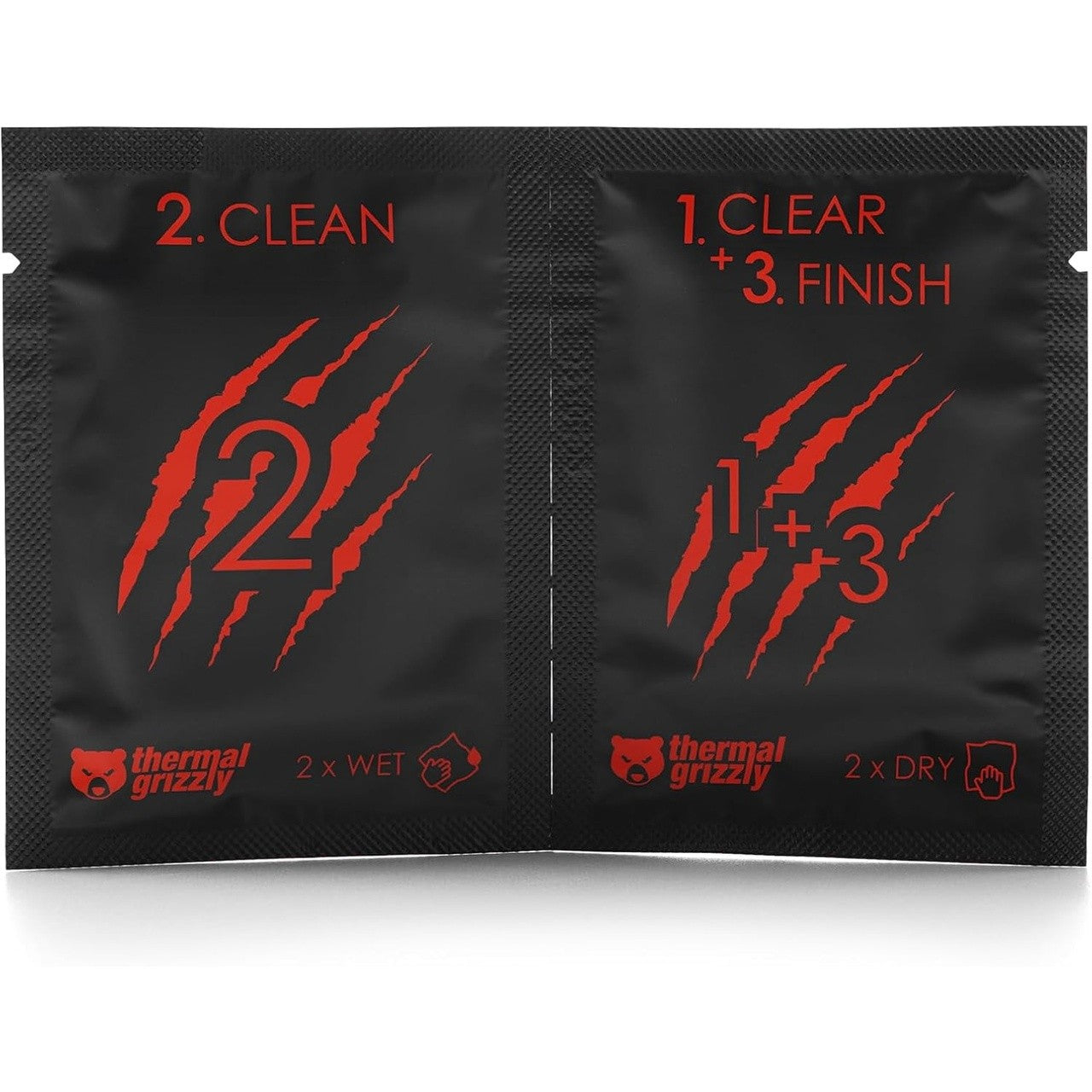 Thermal Grizzly Cleaning Wipes · Toallitas Limpiadoras