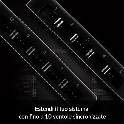 Arctic Adaptador Splitter para 10 Ventiladores Case FAN HUB