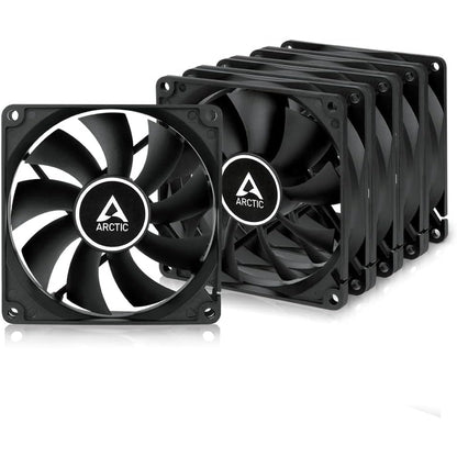 Arctic Ventilador F9 (Black) - 5 Pack