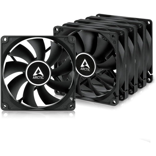 Arctic Ventilador F9 (Black) - 5 Pack