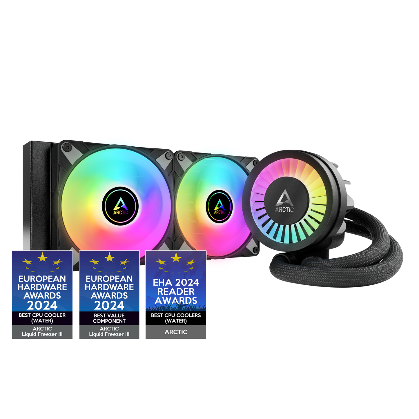 Arctic - Disipador Liquido Liquid Freezer lll - 240 A-RGB Black