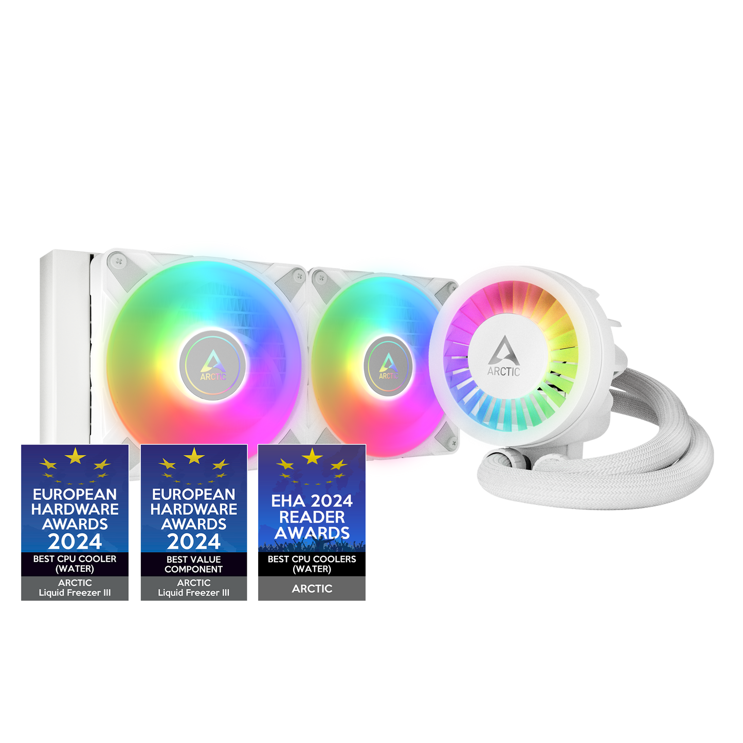 Arctic - Disipador Liquido Liquid Freezer lll - 240 A-RGB White