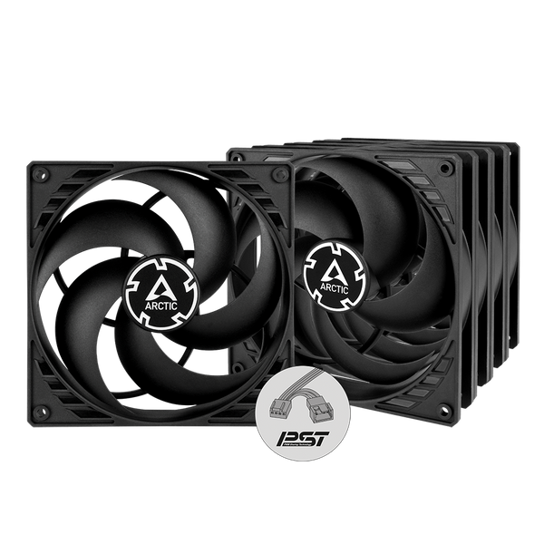 Arctic P14 · Ventilador 140 mm PWM PST (Negro, 5-Pack)