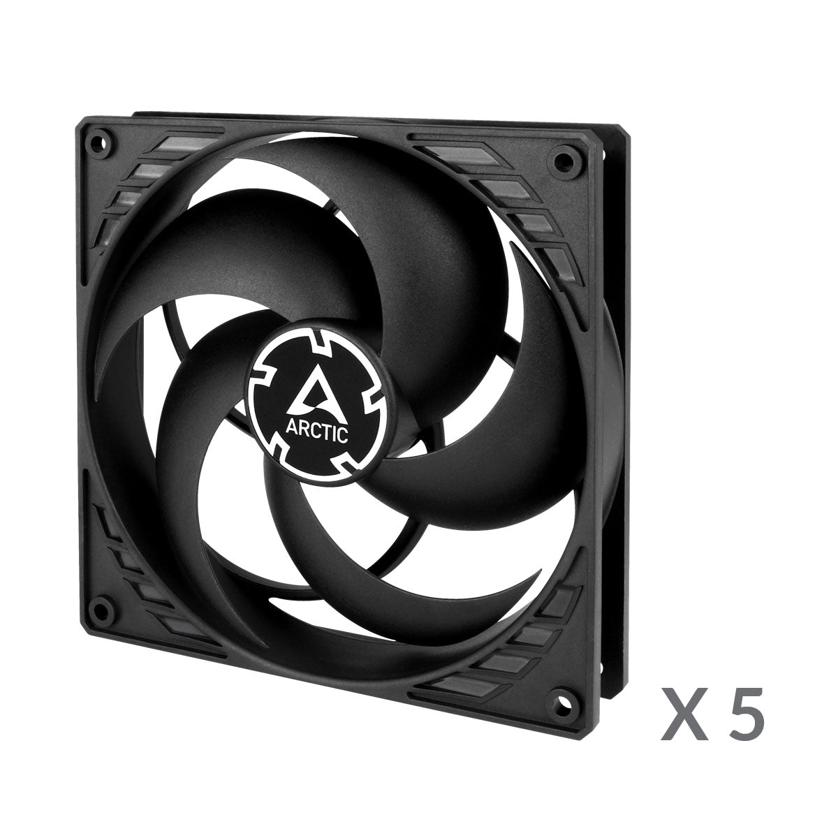Arctic P14 · Ventilador 140 mm PWM PST (Negro, 5-Pack)