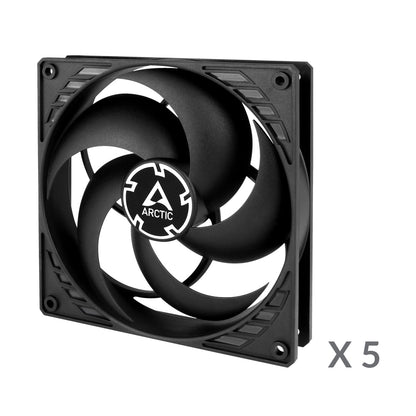 Arctic P14 · Ventilador 140 mm PWM PST (Negro, 5-Pack)