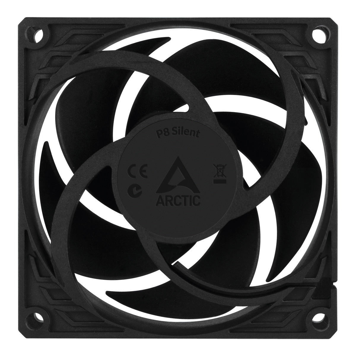Arctic P8 Silent · Ventilador 80 mm (Negro)