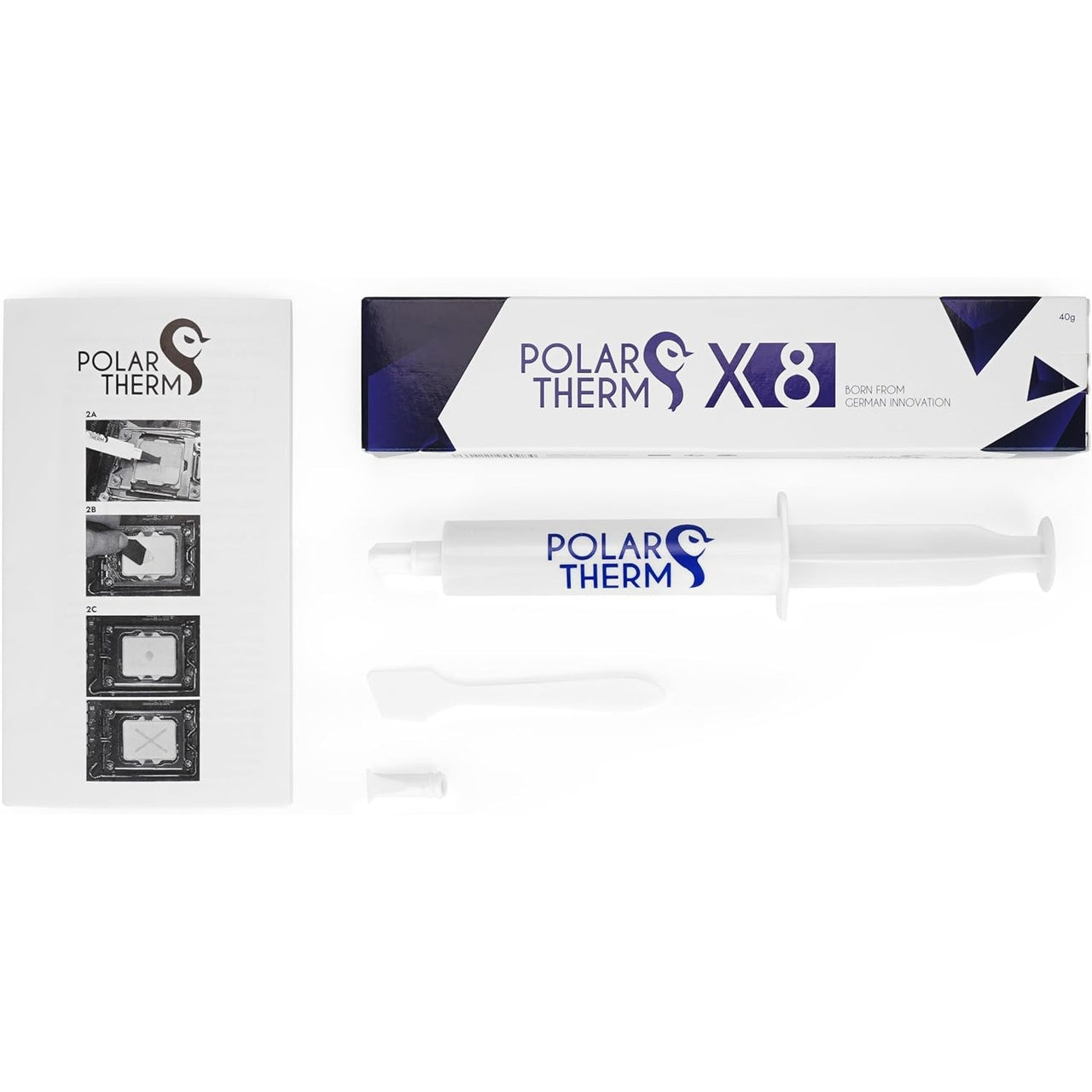 Polartherm X-8 · Pasta Térmica de Alto Rendimiento (40 g)