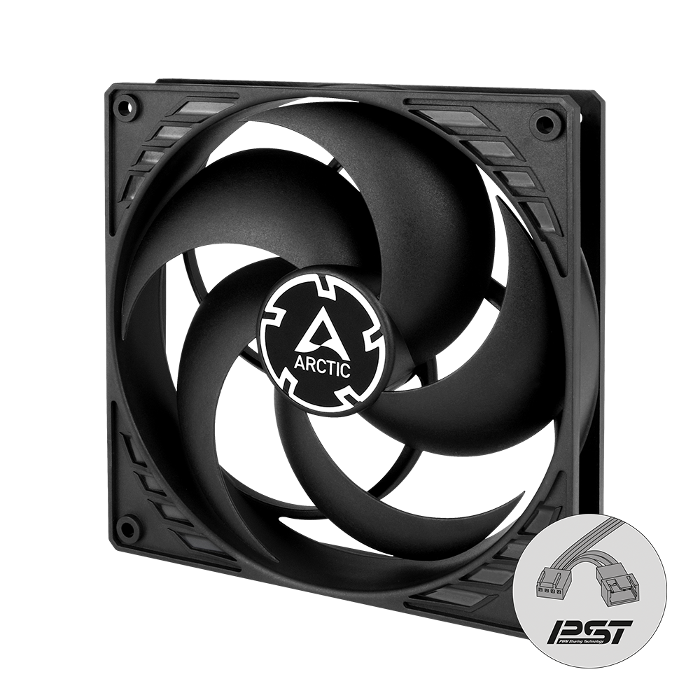 Arctic P14 · Ventilador 140 mm PWM PST (Negro, 5-Pack)