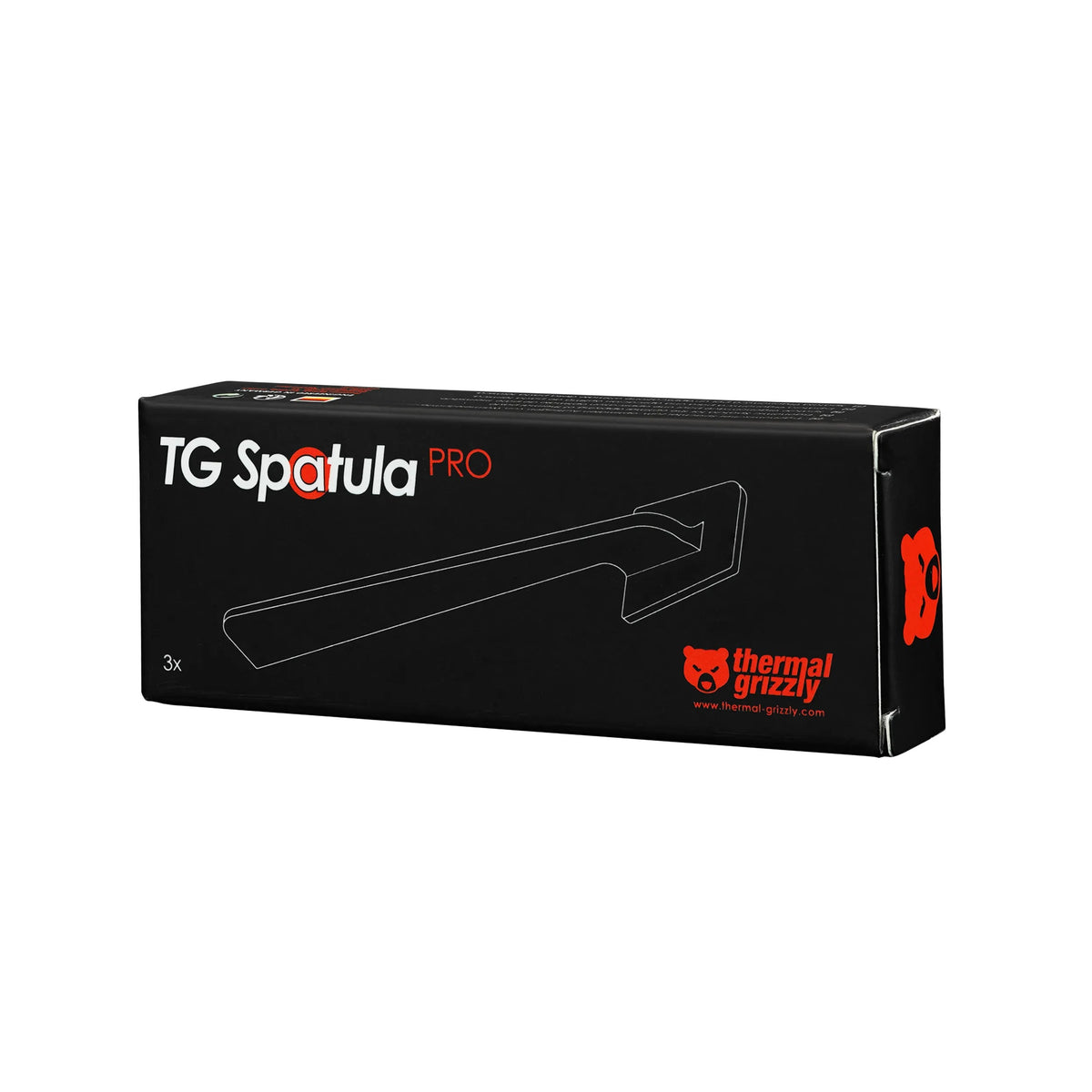 Thermal Grizzly TG Spatula Pro — Espátulas Aplicadoras (3 piezas)