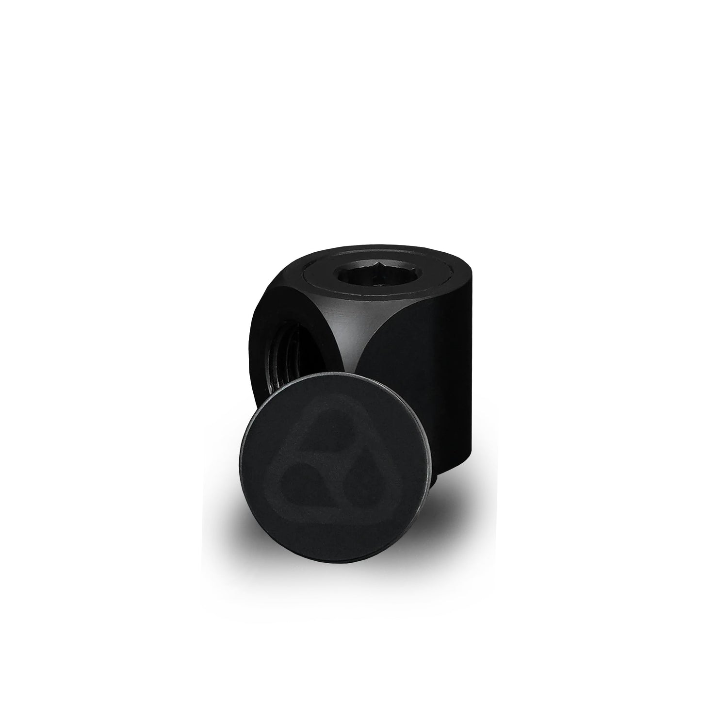 Thermal Grizzly DeltaMate Rotary - Adaptador Rotativo 90°, Negro (G1/4")