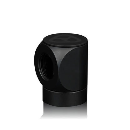 Thermal Grizzly DeltaMate Rotary - Adaptador Rotativo FF90° (hembra-hembra 90°), Negro (G1/4")
